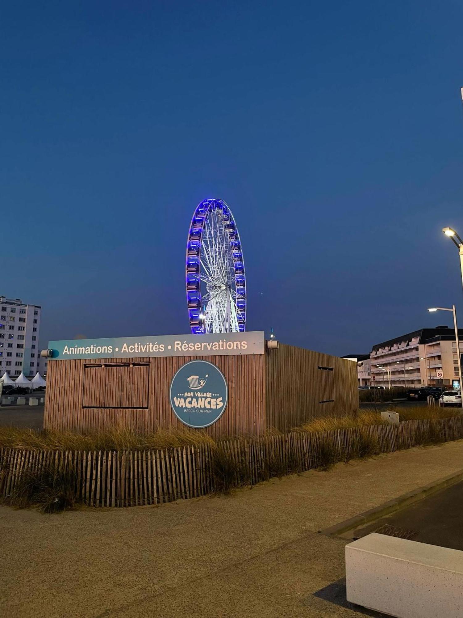 L'Alteia: Beachfront Apartment with Private Parking Berck Exterior photo